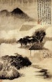 Shitao sonido del trueno en la distancia 1690 tinta china antigua